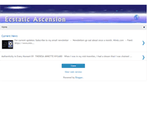 Tablet Screenshot of ecstaticascension.com